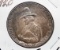 1920 Pilgrim Tercentenary Commemorative Half $ AU toned, some light scratches