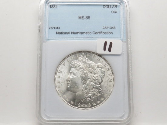Morgan $ 1882 NNC MS66