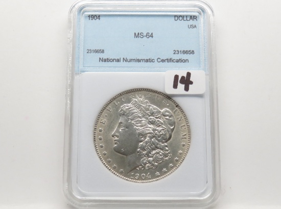 Morgan $ 1904 NNC MS64