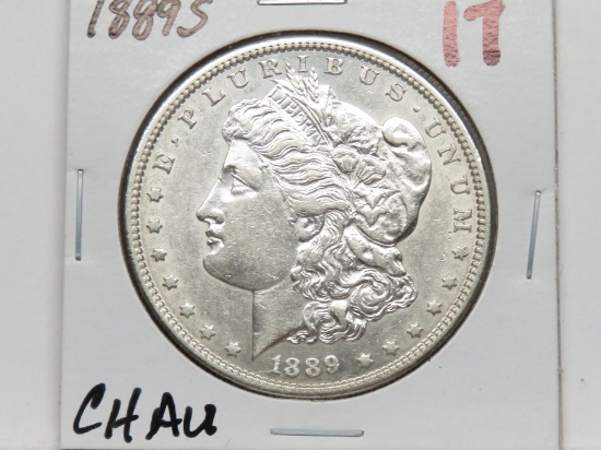 Morgan $ 1889S CH AU