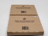 2 US Mint Sets in unopened box: 2020, 2021