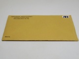 1961 US Proof Set envelope sealed