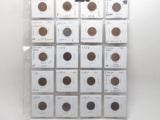 20 Indian Cents avg VF some cleaned: 1896, 97, 98, 99, 1900, 01, 02, 03, 04, 05, 4-06, 5-07, 08