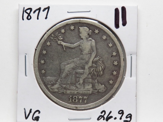Trade $ 1877 VG, 26.9 gr