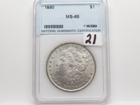 Morgan $ 1880 NNC MS65