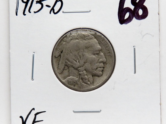 Buffalo Nickel 1915D VF