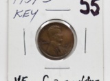 Lincoln Wheat Cent 1931S VF few scratches, Semi-Key