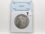 Morgan $ 1902 NNC MS65 PL