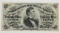 Fractional Currency 25 Cent 3rd Issue, FR1294, EF mounting glue residue rev