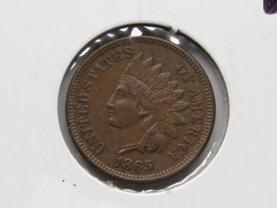 Indian Cent 1865 AU