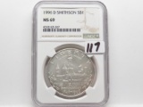 1996D Commemorative $ Smithsonian NGC MS69