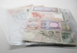 32 World Currency, up to Unc: Russia  5000 Rubles 1919, Japan, Italy, Mexico, Oman, Philippines, Bra