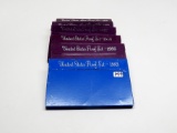 6 US Proof Sets: 1983, 1985, 1986, 1987, 1988, 1989