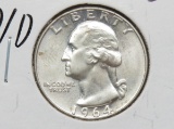 Washington Quarter 1964 D/D AU