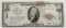 $10 National 1929 1st Natl Bank Dallas, CH3623, SN E00204A, tear VG