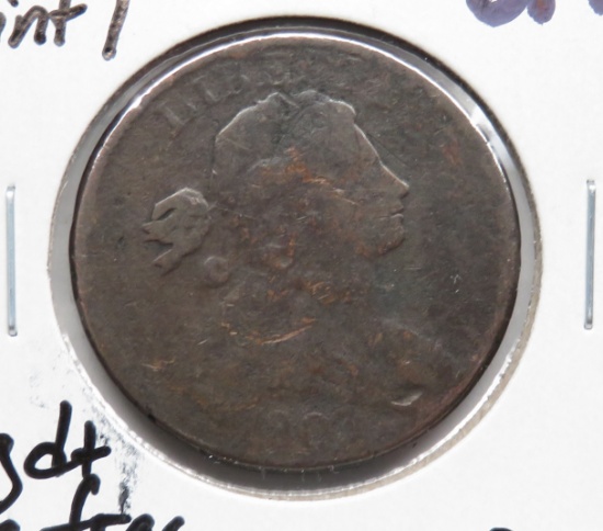 Draped Bust Large Cent 1803 Pointed 1 lg dt lg frac, AG