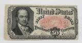 Fractional Currency 50 Cent 1874, F+