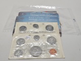 5 Canada 6-Coin Unc Sets: 2 no outer envelopes (1968, 1969), 1975, 1976, 1979