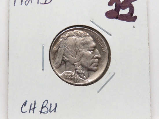 Buffalo Nickel 1929D CH BU