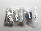 182 World Coin Mix in tubes: 48 Canada Cents mix dts; 56 Canada Silver 10 Cent mix dts; 42 Canada 25