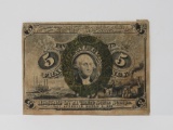 5 Cent Fractional Currency 2nd Series 1863, Fine
