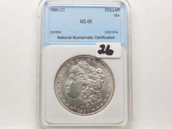 Morgan $ 1890CC NNC MS65