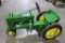 John Deere A pedal tractor, open crank case and grill, solid wheels, 31