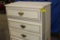 4 drawer chest of drawers.