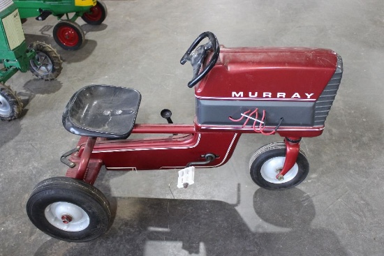 Murray Pro Farm 3 wheel pedal tractor, with ignition coils, 37" long x 21"