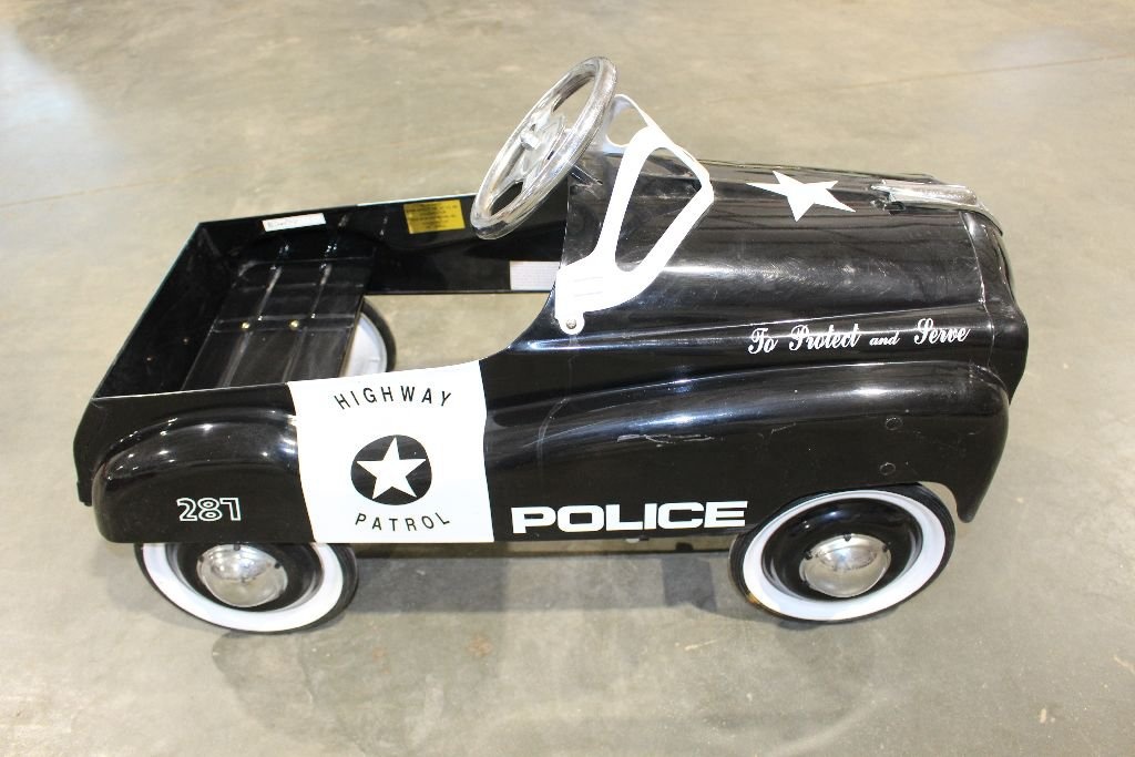 Glide Ride Police pedal car, Highway 