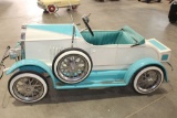 Vintage Roadster pedal car, single seat, 4' 11