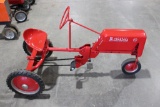 Inland Tractall pedal tractor, open chain drive, 43