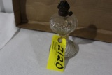 Kerosene glass lamp base, 6