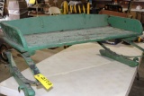 Wood buggy wagon seat, 39