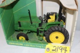 John Deere 1/16 scale, 6400 row, crop tractor in box.