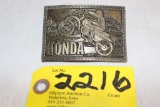 Honda belt buckle.