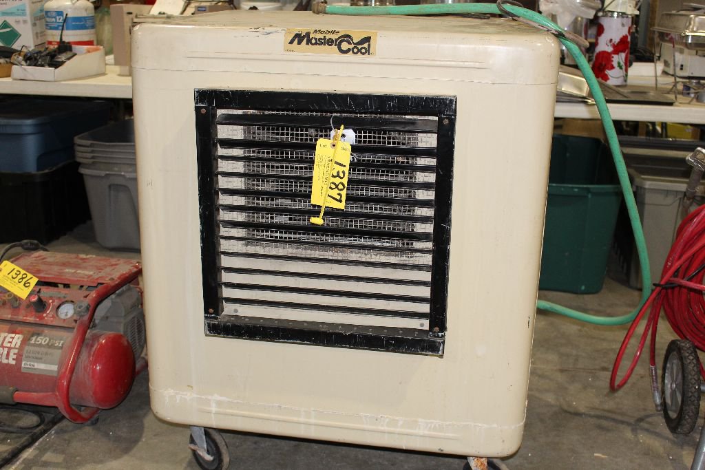 Down Draft 4800 Cfm Evaporative Cooler Hessaire, Roof/Wall Mount