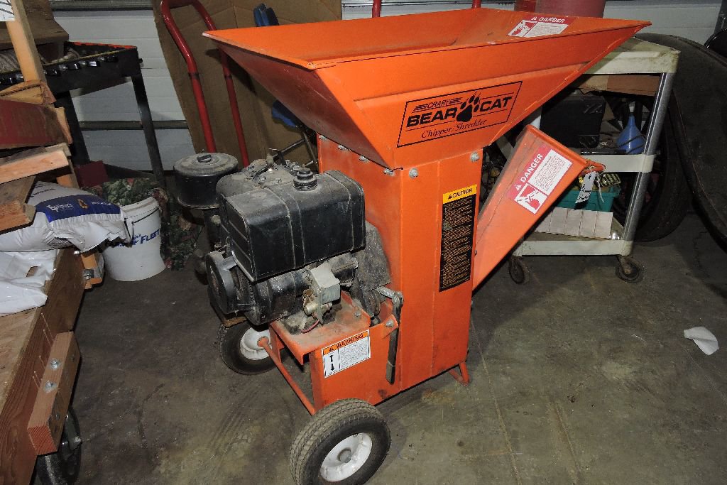 Crary Bearcat 85 chipper/shredder, model 85, Proxibid