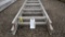 'Aluminum extension ladder, 30' x 12