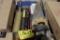 Box tools, pulley, wiper blade, etc.