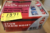 Heavy Duty 3 Ton Chain Hoist