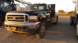 2000 Ford F550 Super Duty truck, vin 1FDAF56F71EB56788, miles on odo 159,41