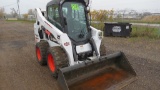 'LIKE NEW!! 2015 Bobcat S590 skidloader, sn AR9R14768,