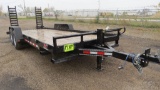 'LIKE NEW!! 2016 B/B flatbed trailer, vin 4L55A2628GF039964