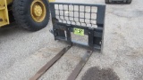 '2016 Bobcat, sn 6712927 pallet forks.