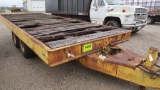 Miller Tilt Top 156 trailer, vin UNK, 20' x 96