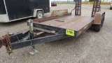 Towmaster flatbed trailer, 14'x 78