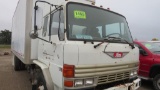 1988 Hino FF box truck, vin JHBFF1789J2S10104, miles on odo 262,228, dsl. p