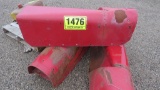 (3) International corn snoots, Fits a 863 or 963 corn head.