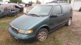 1997 Mercury Villager mini van, vin 4M2DV1117VDJ36247, miles on odo147,000.